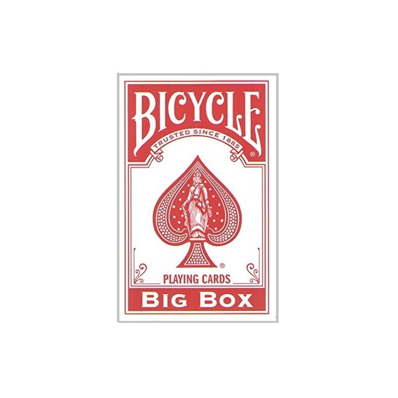 Cartes Bicycle Géante Rouge