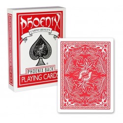 Cartes Phoenix Poker Rouge