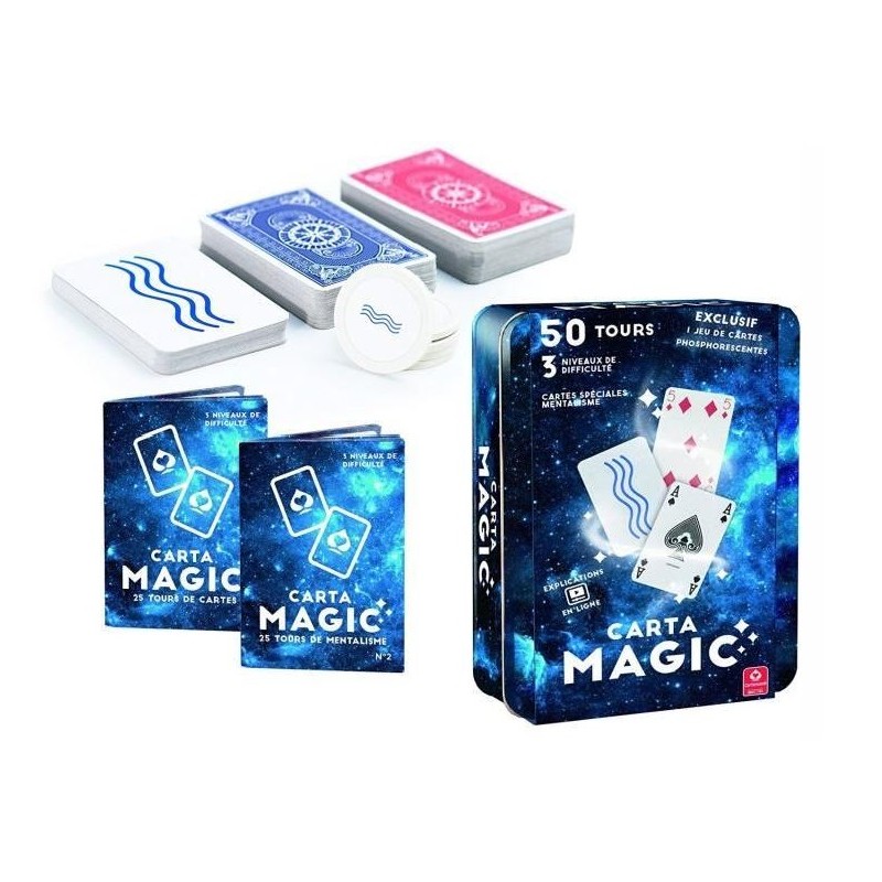 Magie des cartes "50 tours de cartes" Magie des cartes "50 tours de cartes"